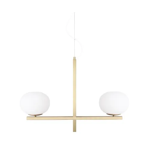 Suspension Gemini 87 cm, Laiton Globen Lighting