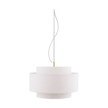 Suspension Noah Ø50 cm - Bouclé blanc - Globen Lighting