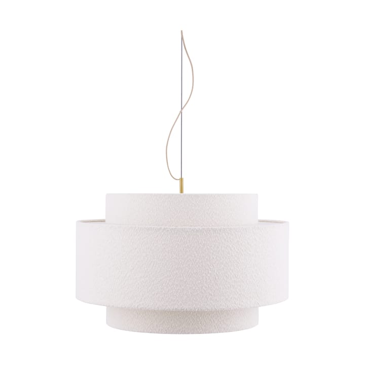 Suspension Noah Ø70 cm - Bouclé blanc - Globen Lighting