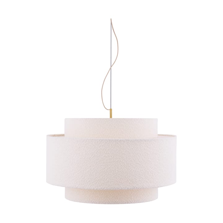 Suspension Noah Ø70 cm, Bouclé blanc Globen Lighting