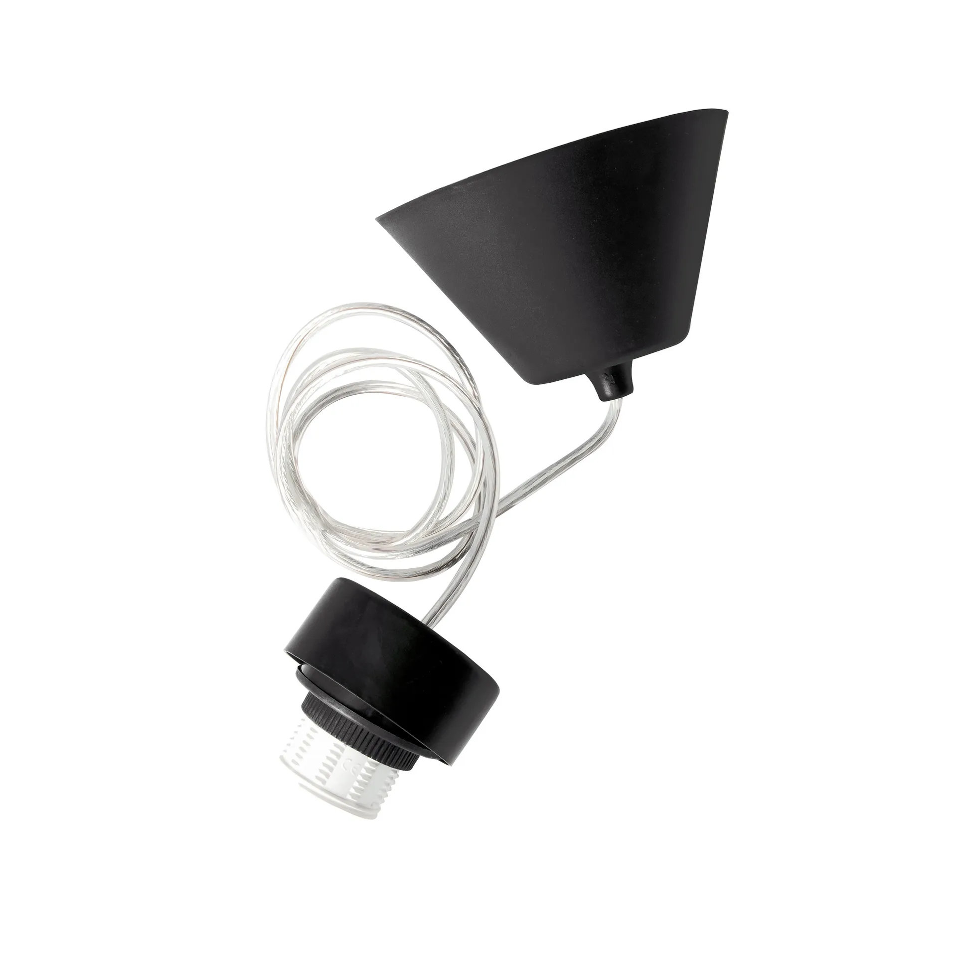 Suspension pour lampe d'intérieur IP20, Noir-transprarent Globen Lighting