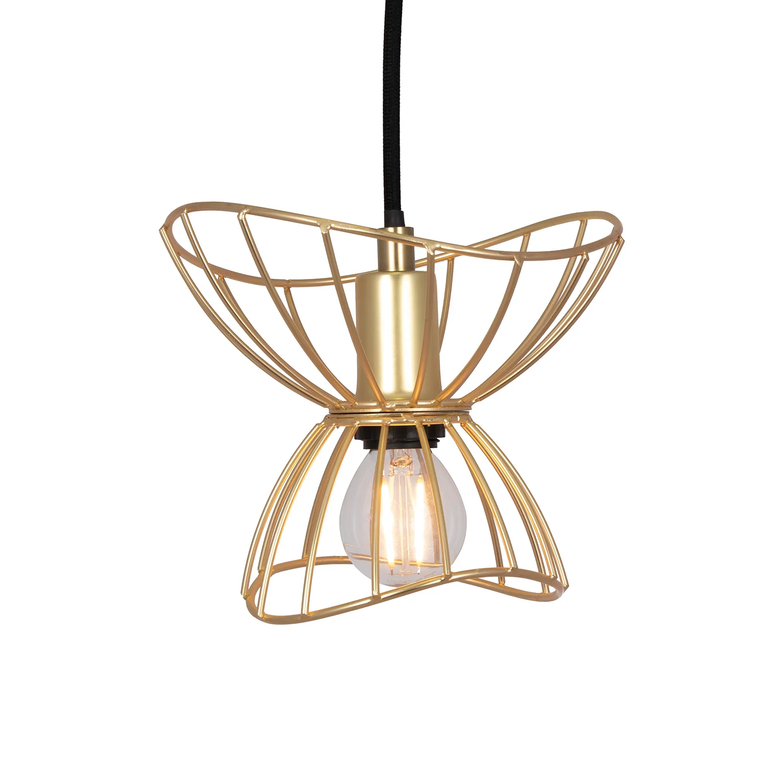 Suspension Ray mini Ø16 cm, Laiton brossé Globen Lighting