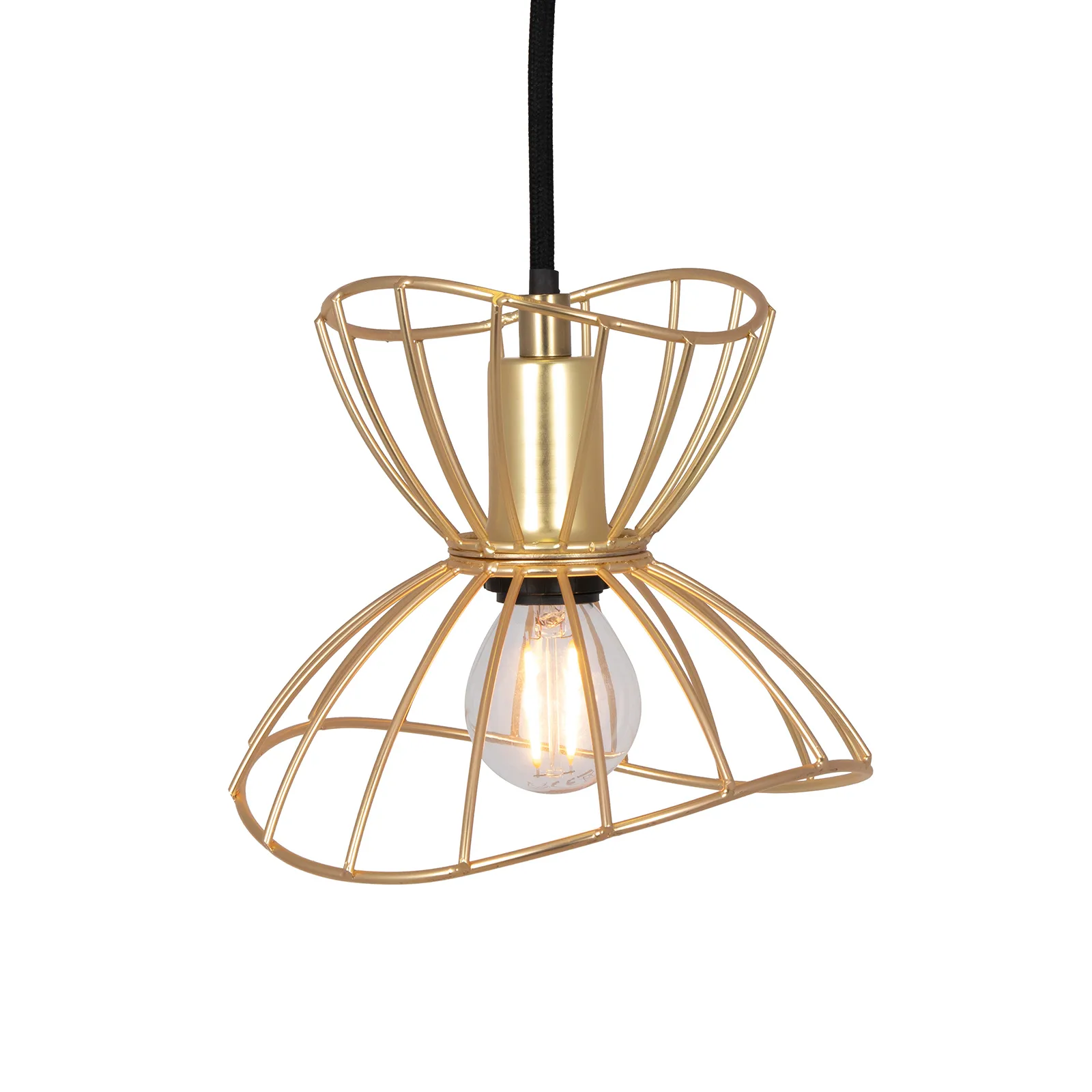 Suspension Ray mini Ø16 cm, Laiton brossé Globen Lighting