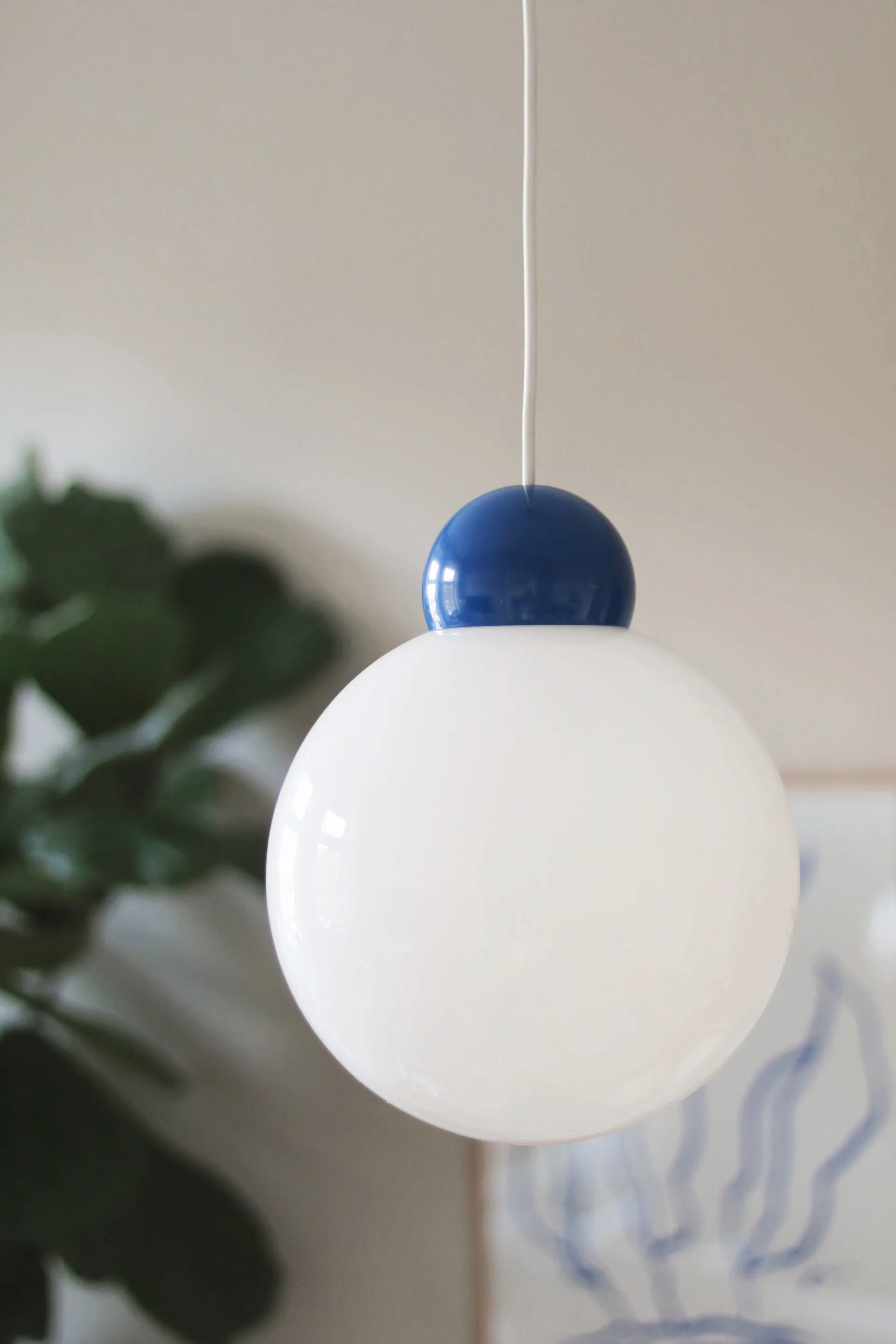 Suspension Ripley 25, Bleu Globen Lighting