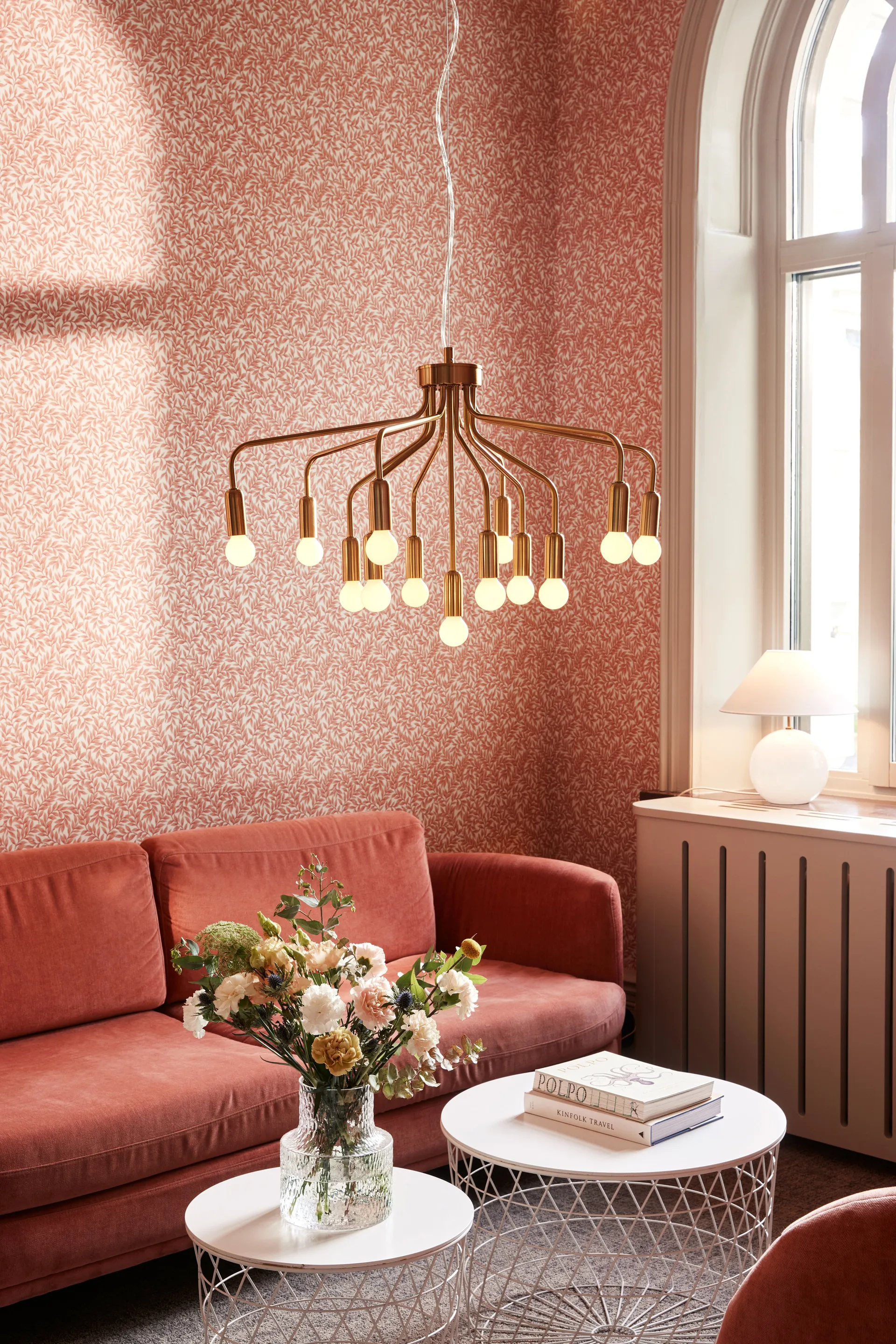 Suspension Roots 70, Laiton brossé Globen Lighting