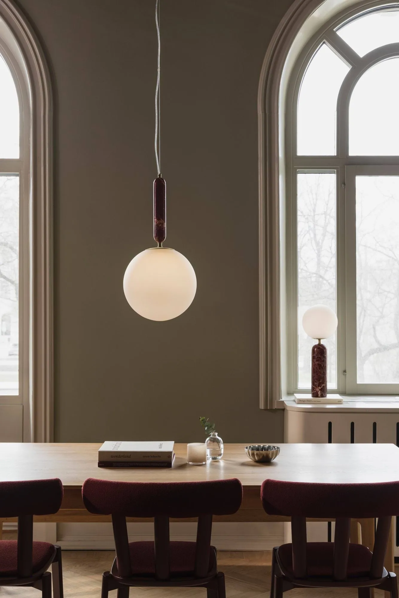 Suspension Torrano 30 cm, Rosso levanto Globen Lighting