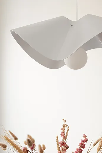 Suspension Volang Ø50 cm - Blanc - Globen Lighting