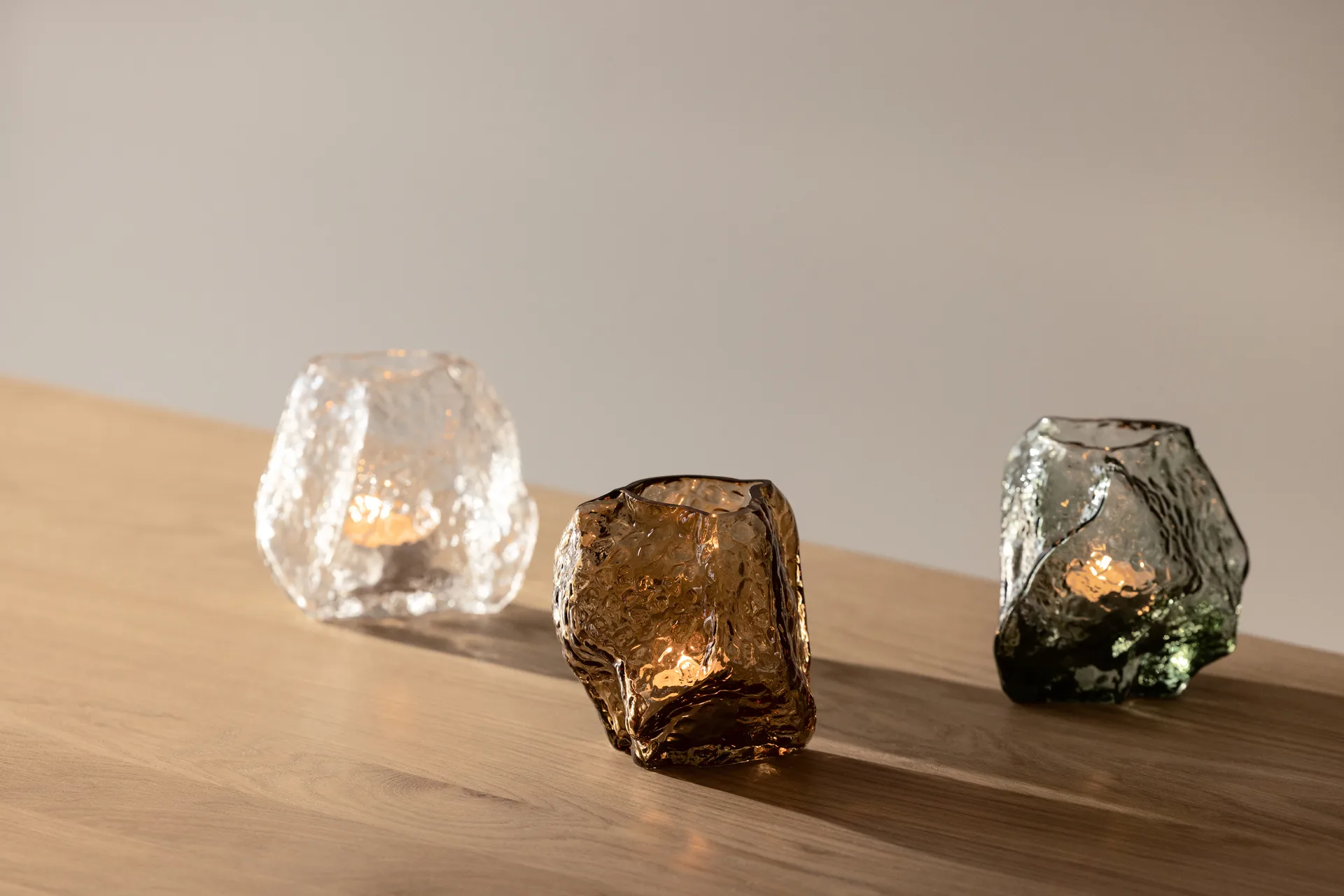 Valerie 12 porte-bougies chauffe-plat, Clair Globen Lighting