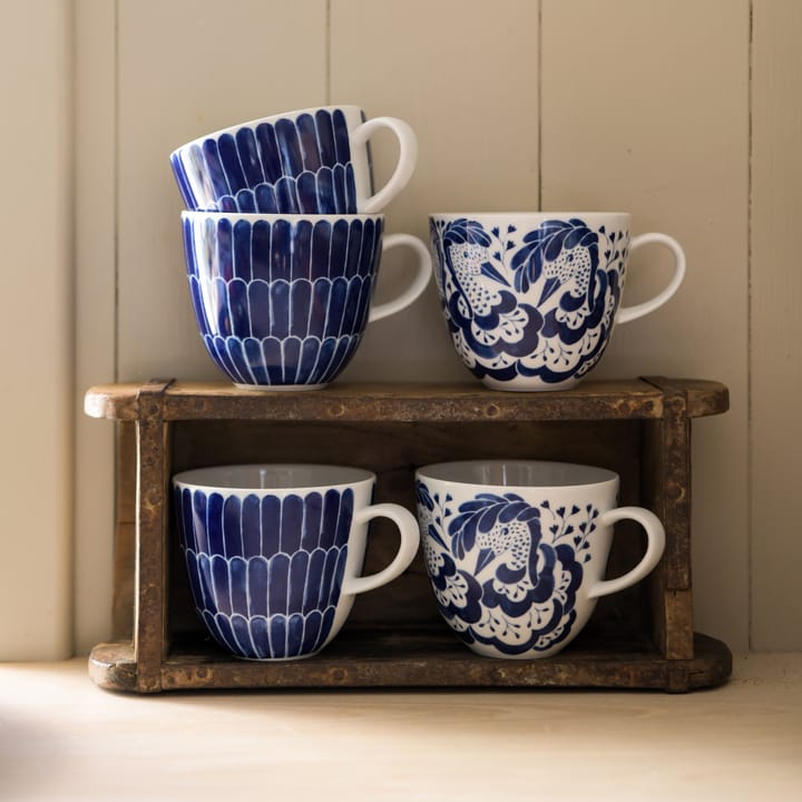 Mug anniversaire Selma 41 cl, Bleu Götefors Porslin
