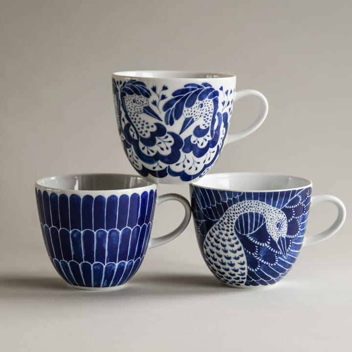 Mug anniversaire Selma 41 cl, Bleu Götefors Porslin