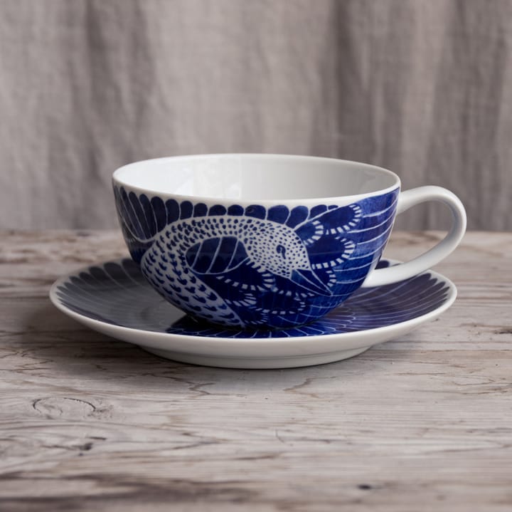 Tasse à thé Selma avec soucoupe, Ø 16 cm Götefors Porslin
