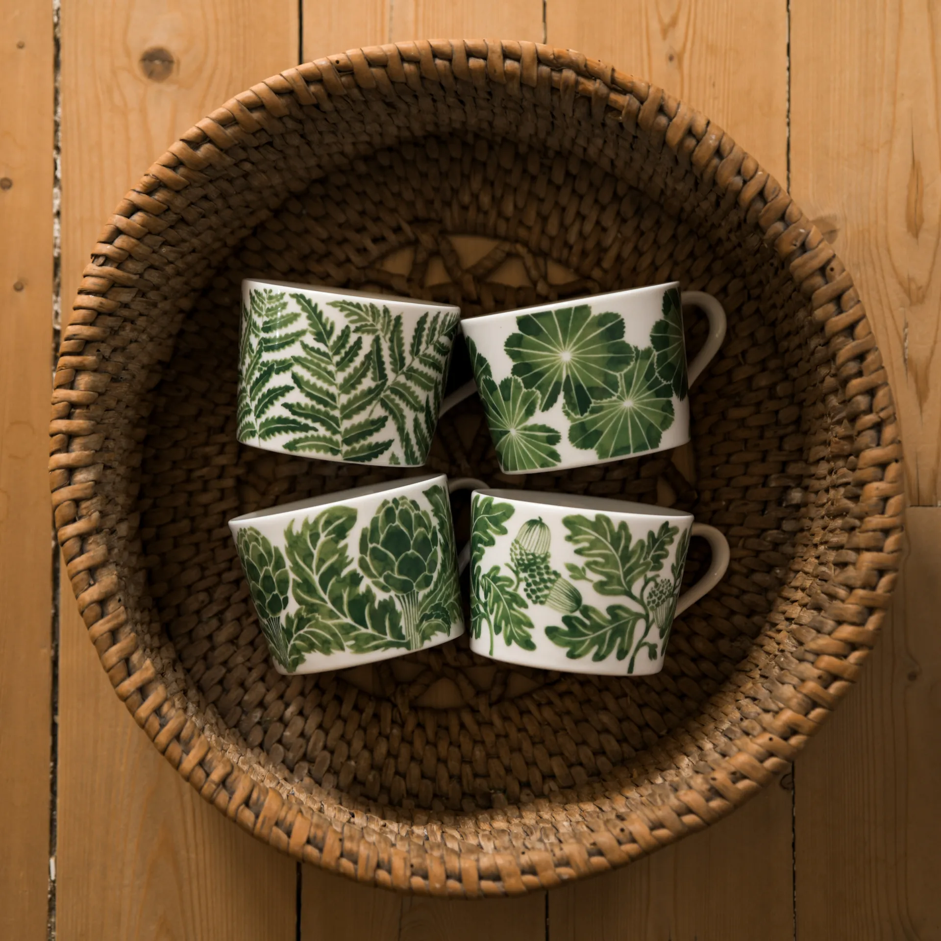 Tasse Fern 24 cl  , Vert Götefors Porslin