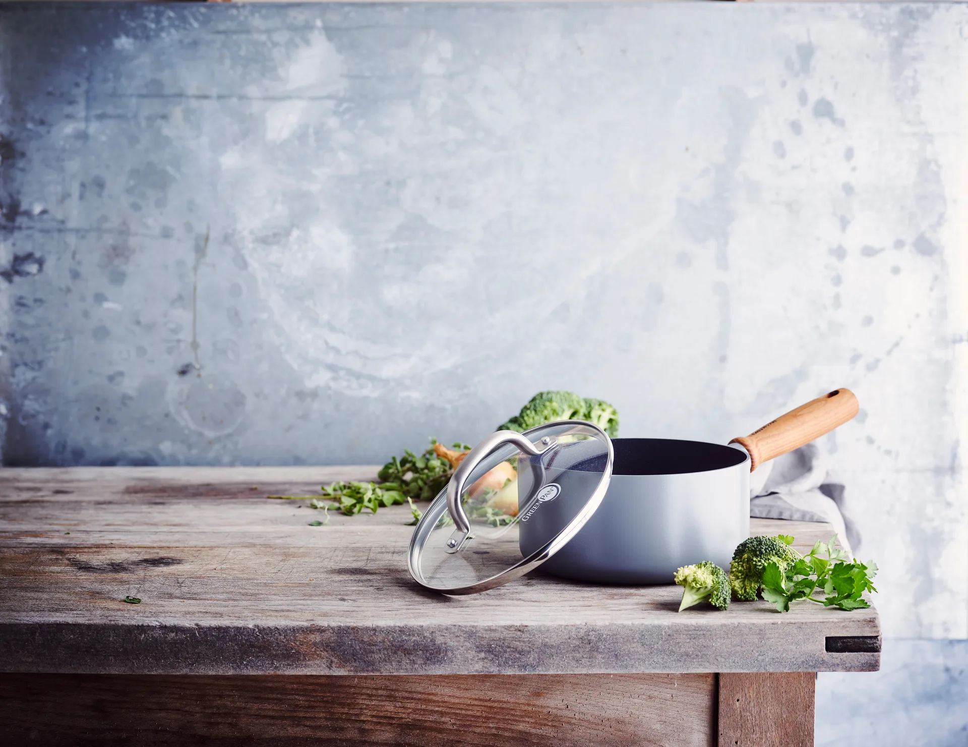 Casserole Mayflower Pro avec couvercle, 18 cm GreenPan