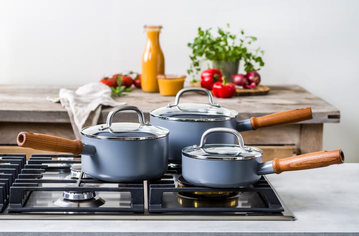 Ensemble de casseroles + couvercle Mayflower Pro, 6 Pièces GreenPan