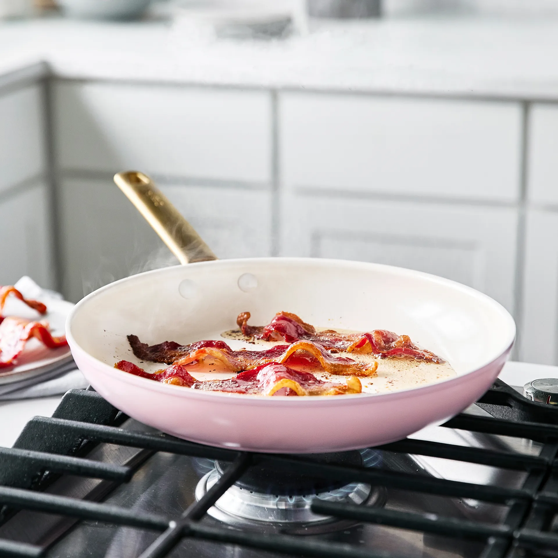 Lot de casseroles et poêles à frire Padova 10 Pièces, Blush pink GreenPan