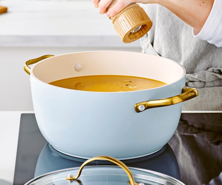 Lot de casseroles et poêles à frire Padova 10 Pièces, Light blue GreenPan