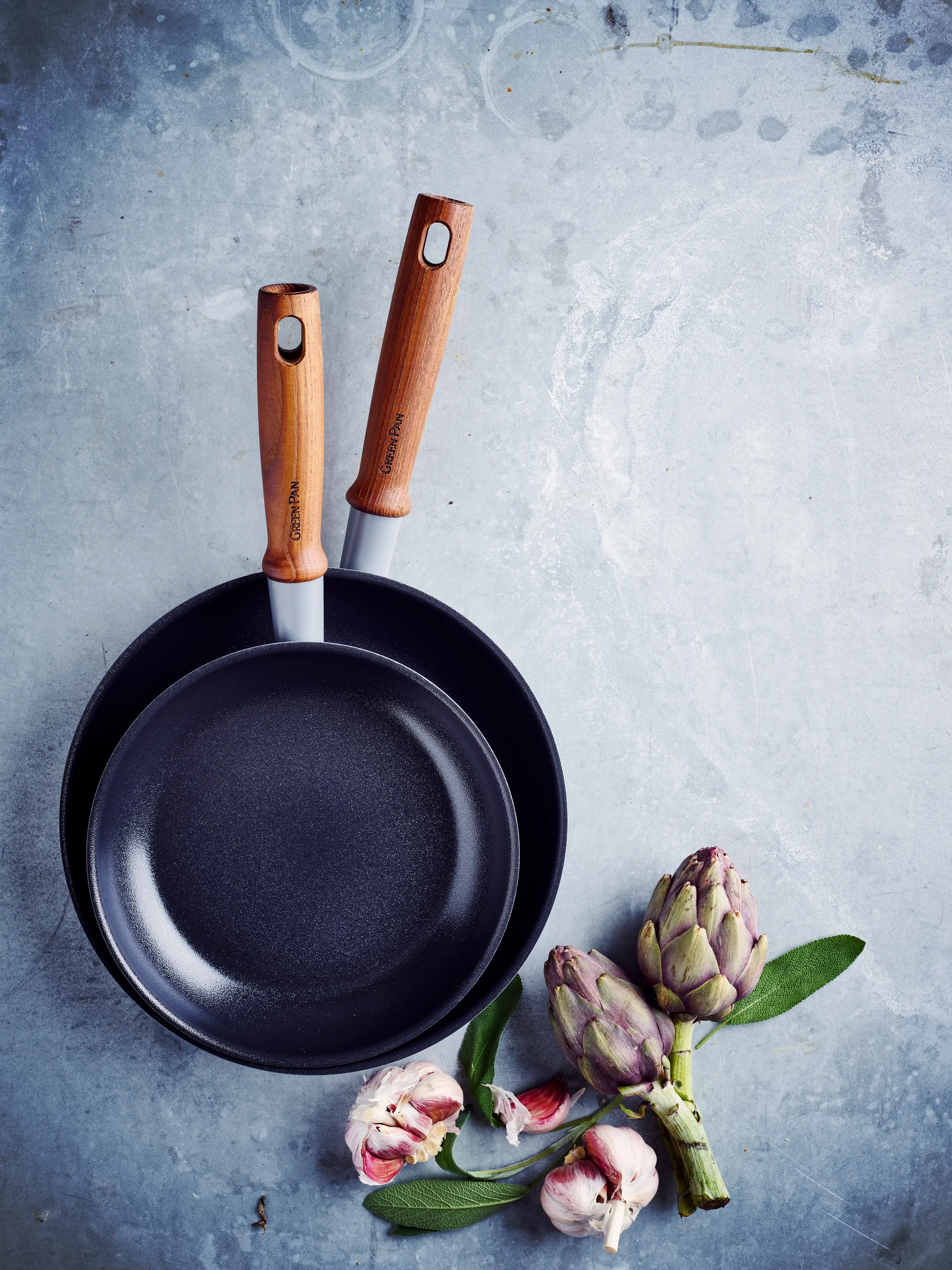 Lot de poêles à frire Mayflower Pro, 20 + 28 cm GreenPan