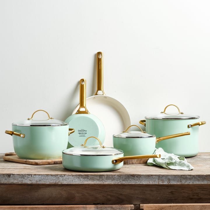 Lot de poêles à frire Padova 20 + 26 cm, Mint green GreenPan