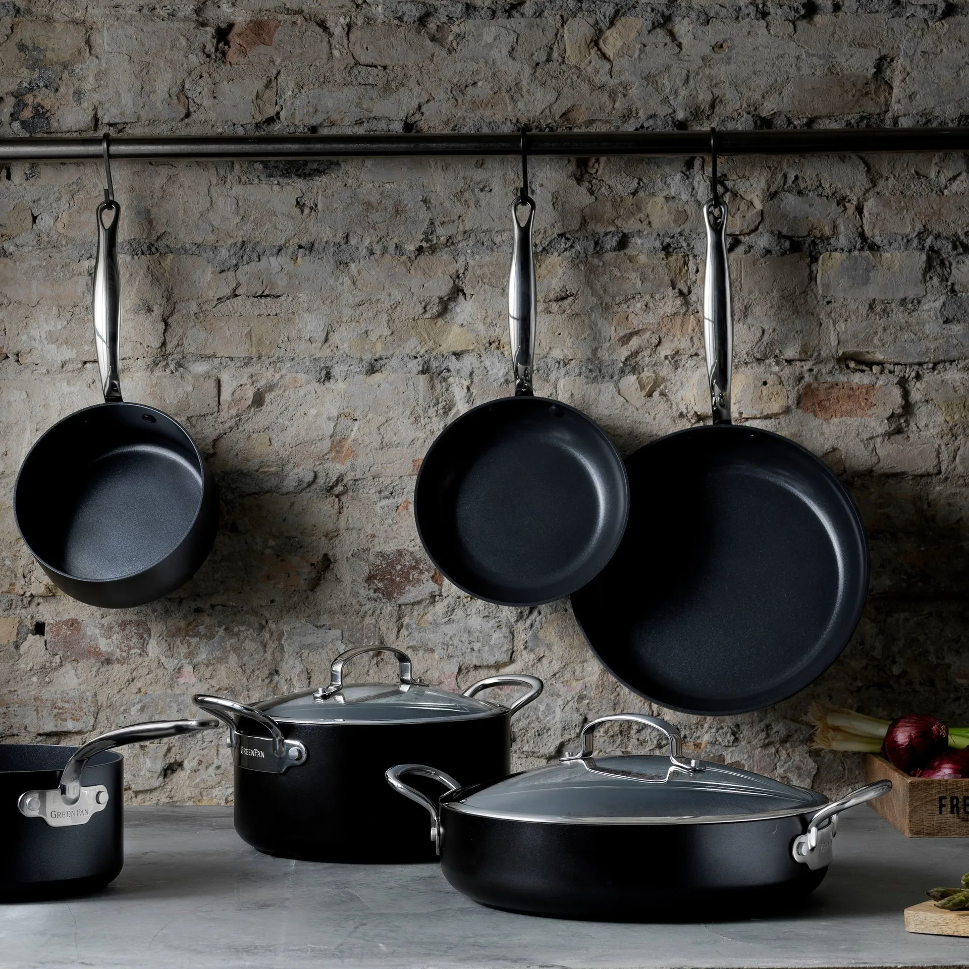 Sauteuse avec couvercle Barcelona, 30 cm GreenPan