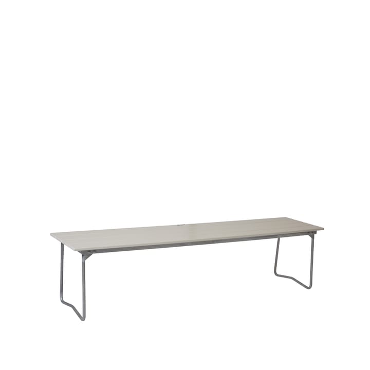 Banc 9 - Chêne laqué banc 170 cm- galvanisation à chaud - Grythyttan Stålmöbler