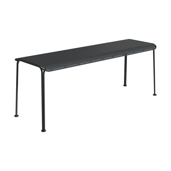 Banc Libelle - Gris graphite, 120 cm - Grythyttan Stålmöbler