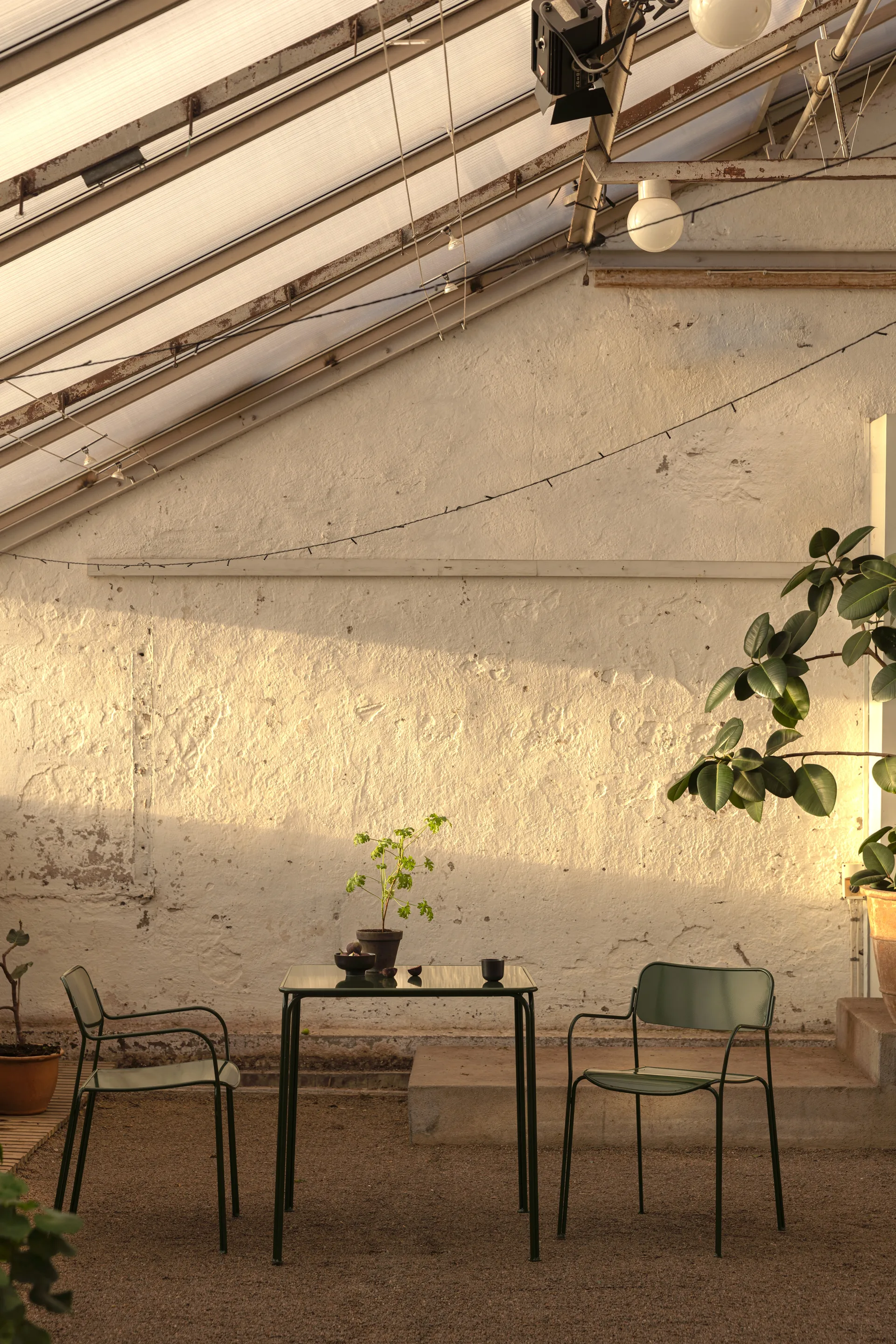 Chaise Libelle, Vert Grythyttan Stålmöbler