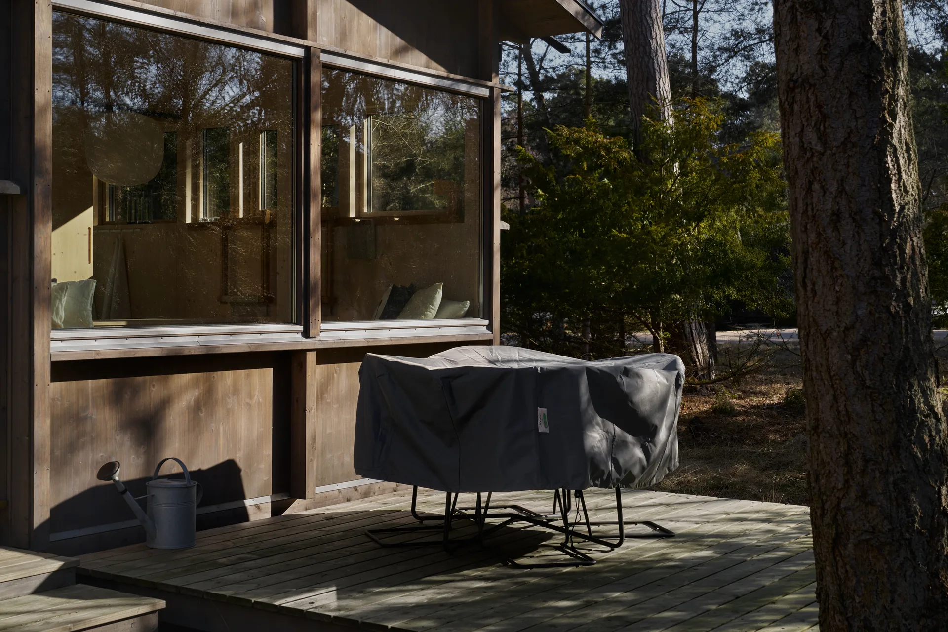 Housse de mobilier Grythyttan, Table à manger 9A 100/120 cm + chaises Grythyttan Stålmöbler