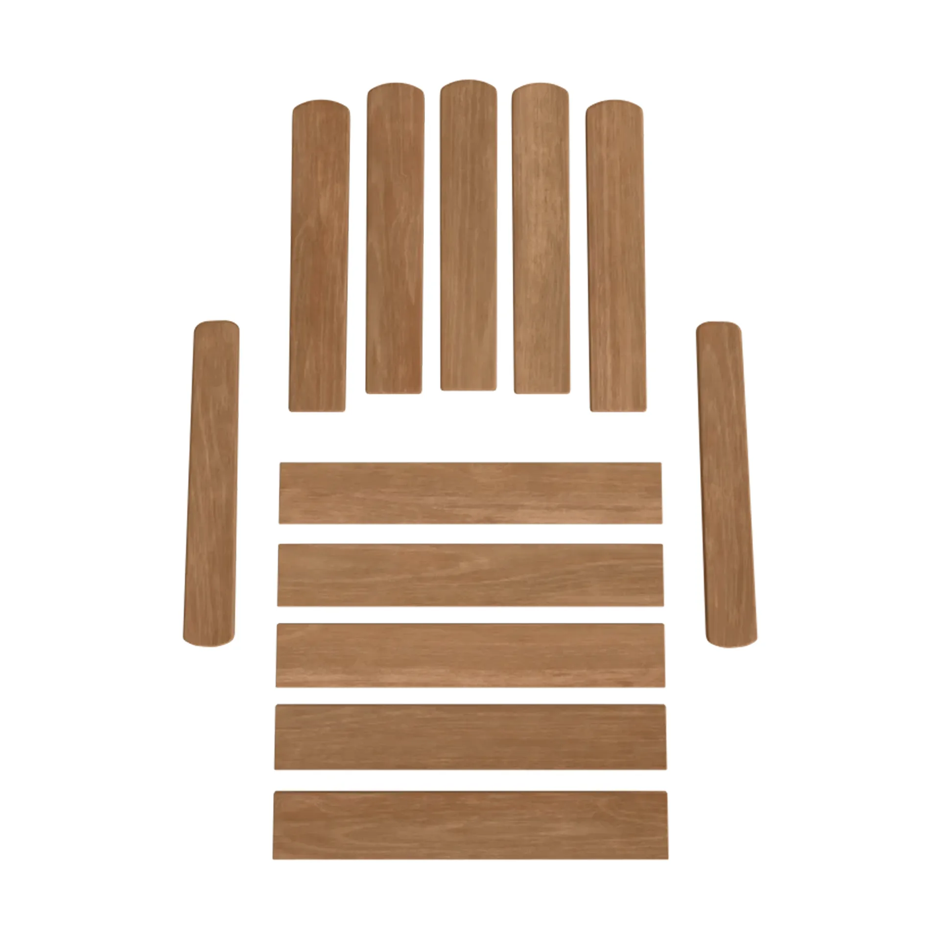 Grythyttan Stålmöbler Kit de bois A2 Teck (1964-)