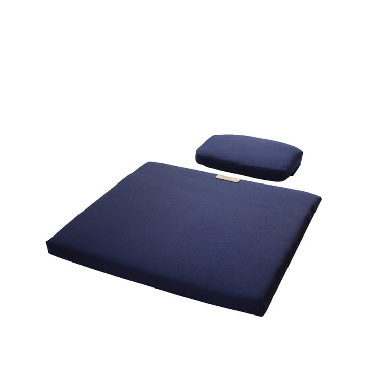 Set de coussins A3 pour nuque/siège - Sunbrella bleu - Grythyttan Stålmöbler