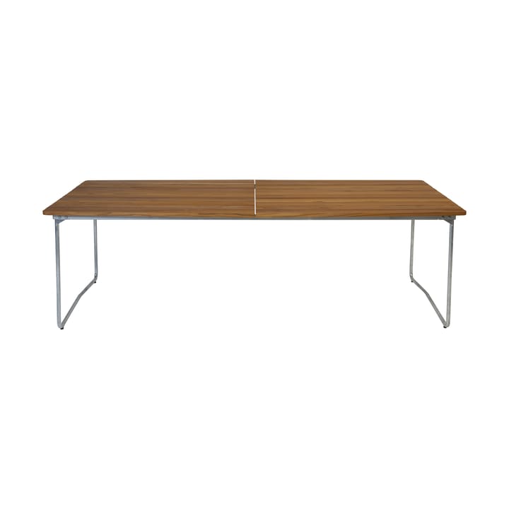 Table à manger B31 230 cm - Teck non traité - pieds galvanisés - Grythyttan Stålmöbler