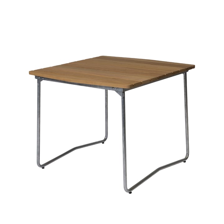 Table à manger B31 - Chêne huilé-structure en acier avec galvanisation à chaud - Grythyttan Stålmöbler