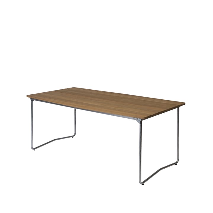 Table à manger B31 - Chêne huilé-structure en acier avec galvanisation à chaud - Grythyttan Stålmöbler