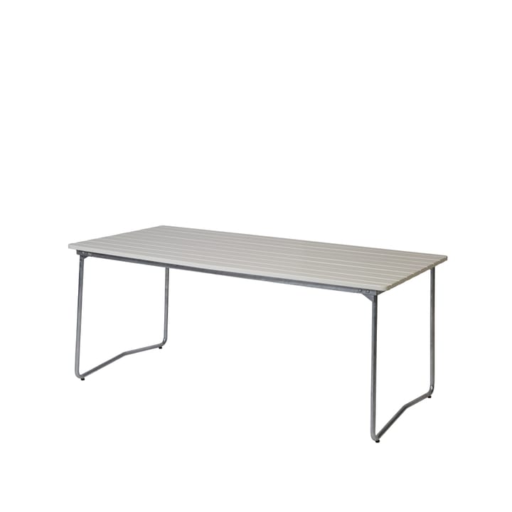Table à manger B31 - Chêne laqué blanc-structure en acier avec galvanisation à chaud - Grythyttan Stålmöbler