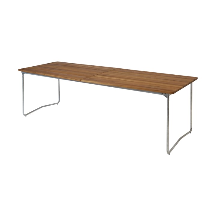 Table à manger B31, Teck non traité - pieds galvanisés Grythyttan Stålmöbler