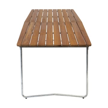 Table à manger B31 - Teck non traité - pieds galvanisés - Grythyttan Stålmöbler