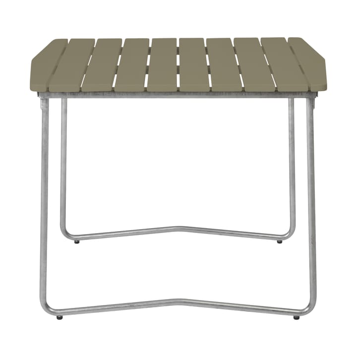 Table à manger B31, Vert clair chêne-suporte galvanizado a quente Grythyttan Stålmöbler