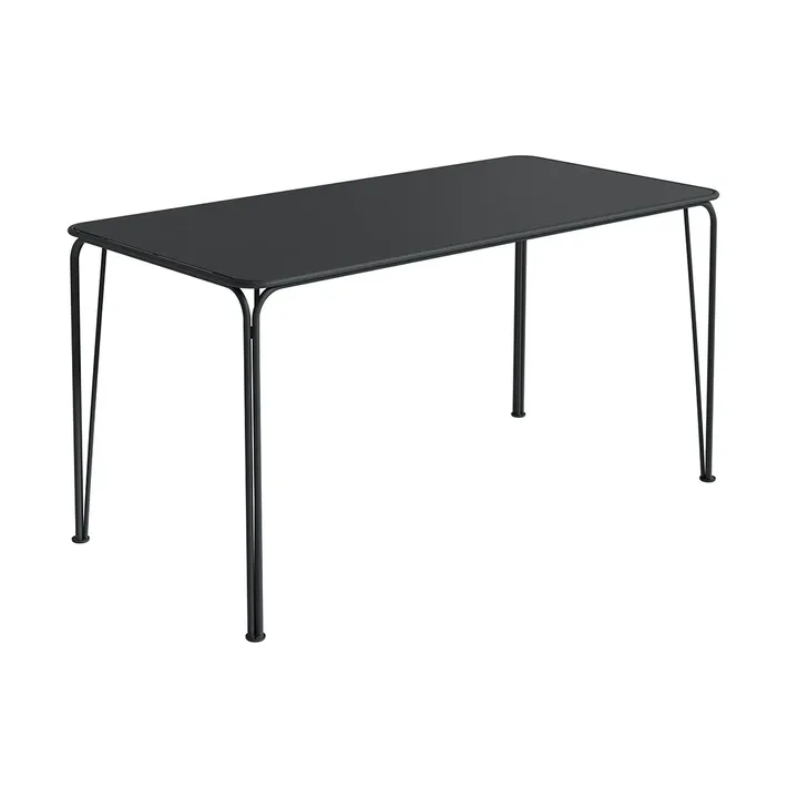 Table Libelle - Gris graphite, 140x70 cm - Grythyttan Stålmöbler
