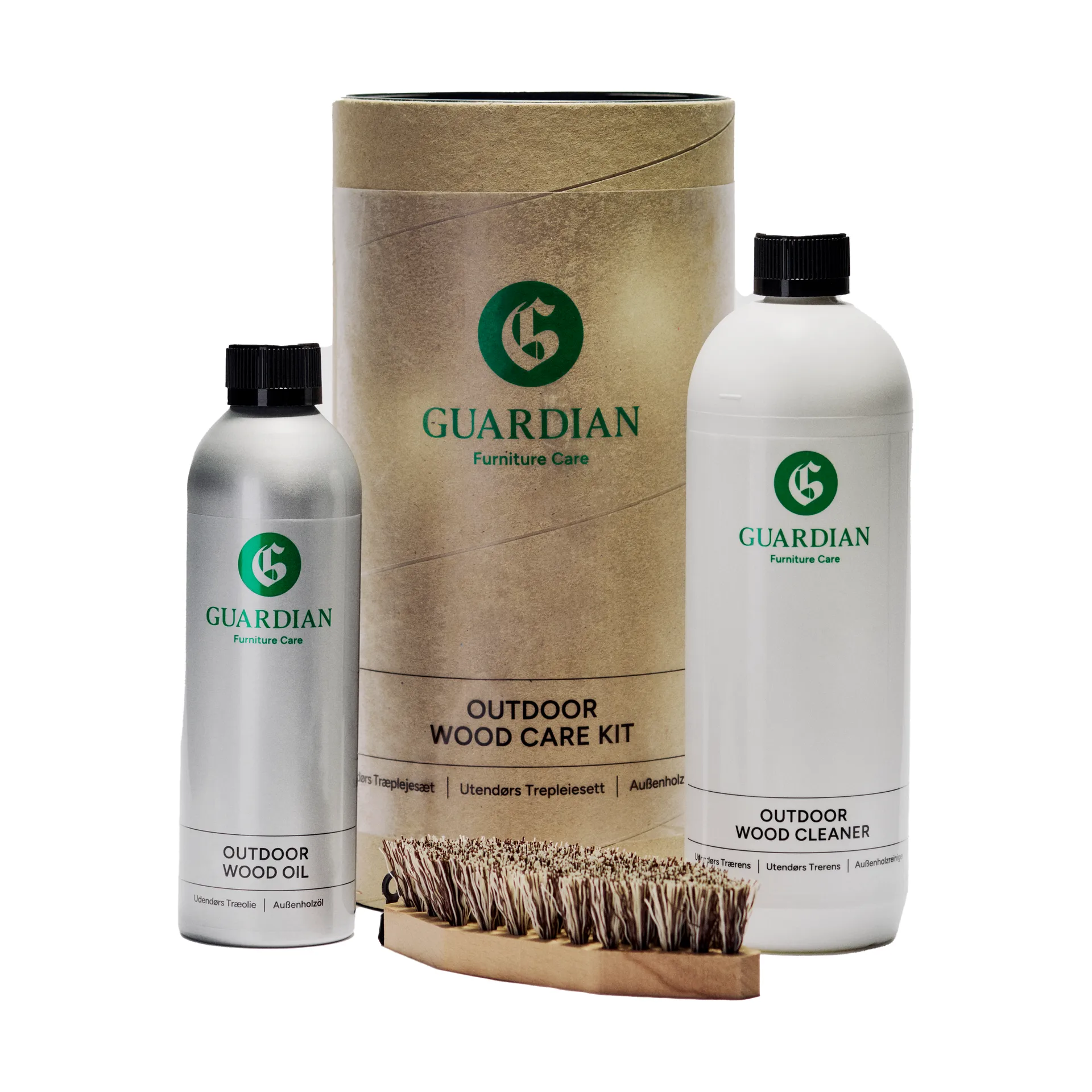 Kit d'entretien Guardian, transparent, pour les meubles de jardin en bois Guardian
