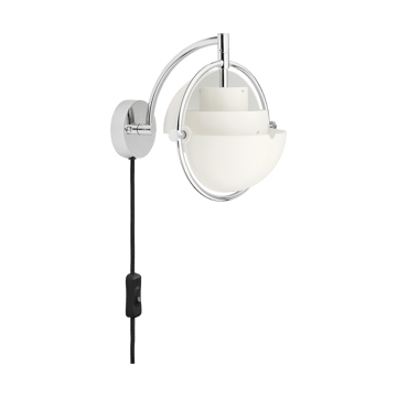 Applique murale Multi-Lite - Blanc-chrome - GUBI