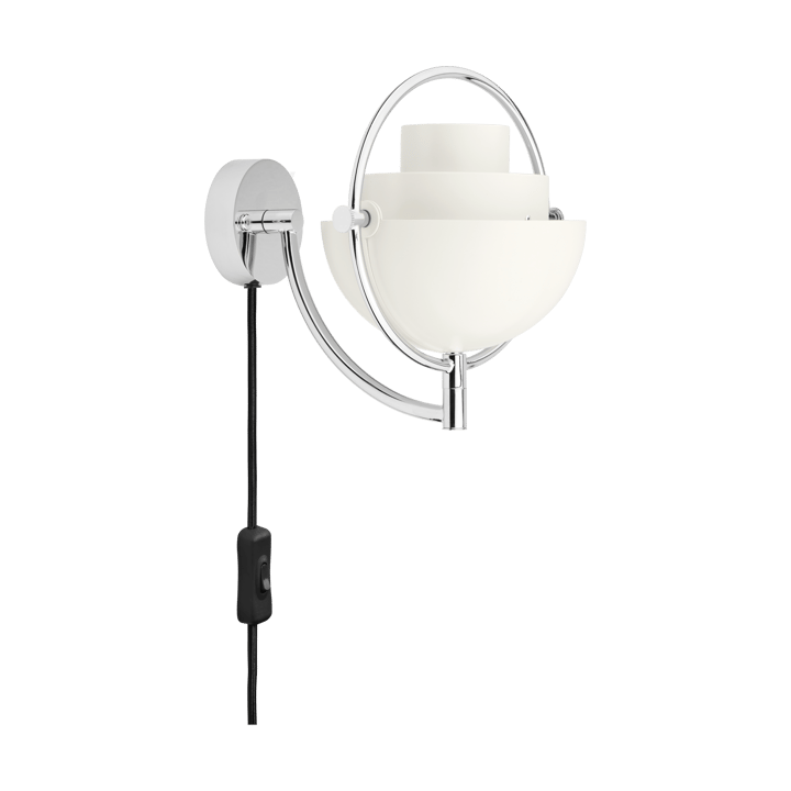 Applique murale Multi-Lite, Blanc-chrome GUBI
