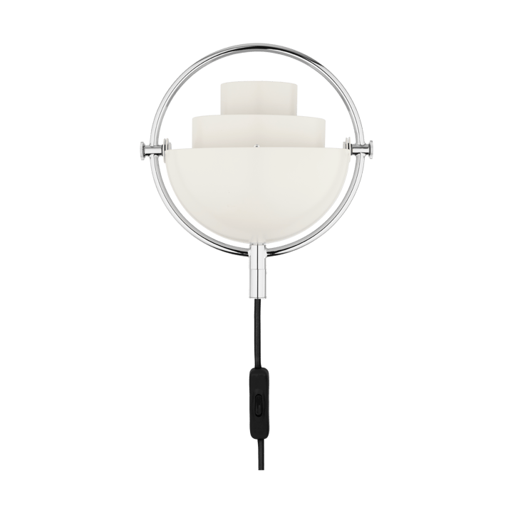 Applique murale Multi-Lite, Blanc-chrome GUBI