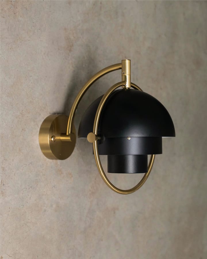 Applique murale Multi-Lite, Noir-laiton GUBI