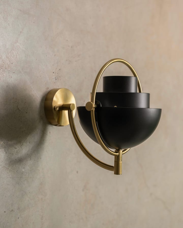 Applique murale Multi-Lite, Noir-laiton GUBI