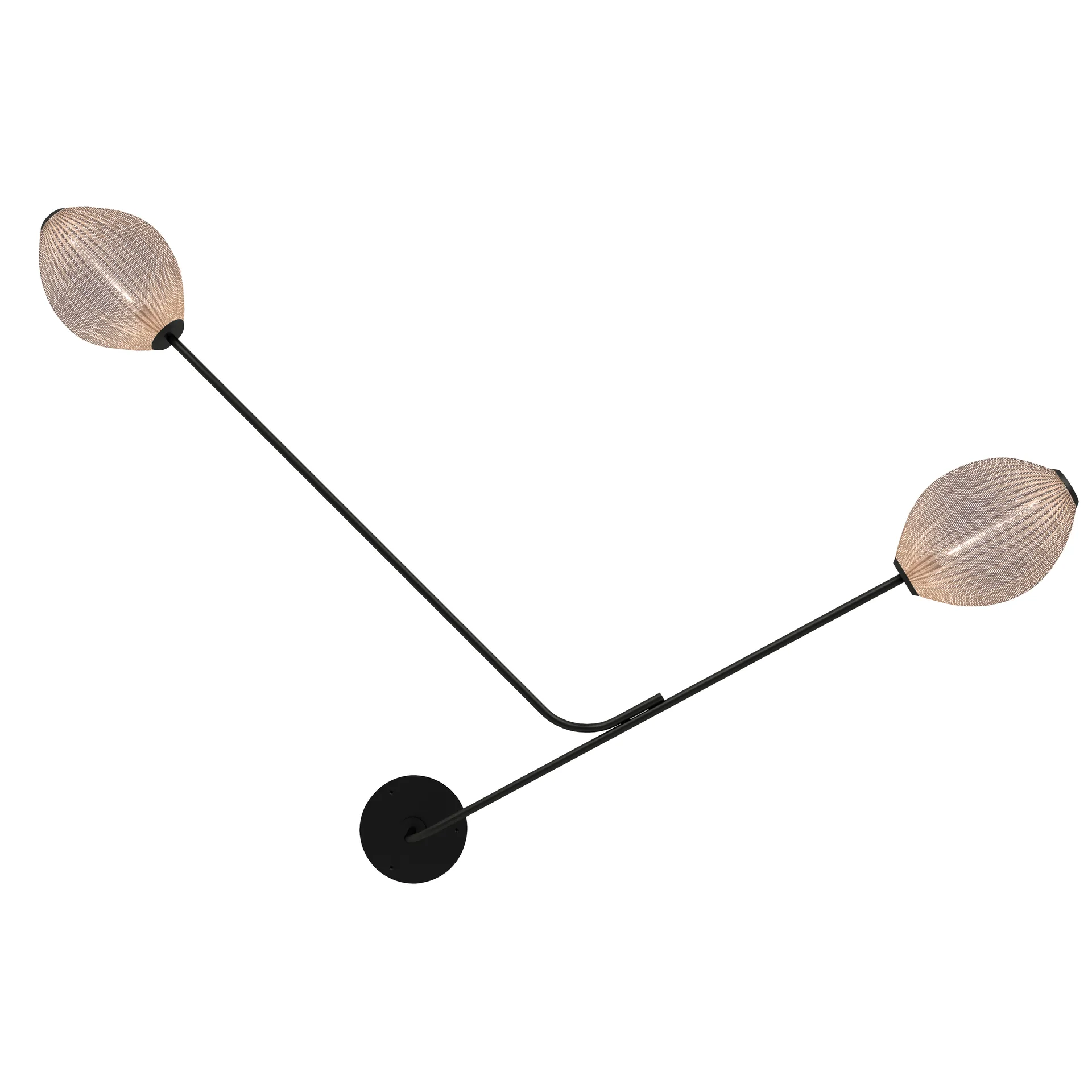 Applique murale Satellite, Cream white-semi mat GUBI