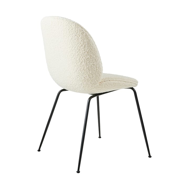 Beetle dining chair fully upholstered conic base - Karakorum 001-structure noire - GUBI