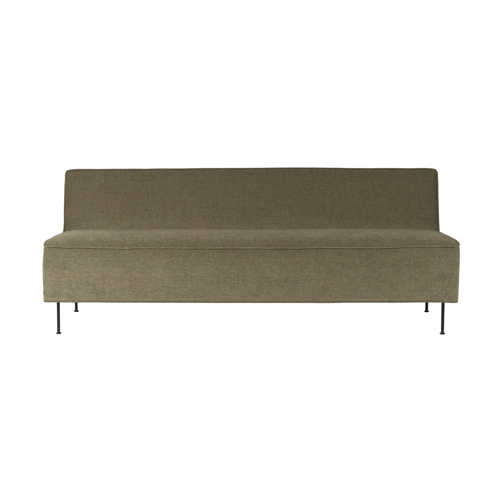 Canapé Modern Line 180x83x70 cm, Belsuede special FR 002-black GUBI