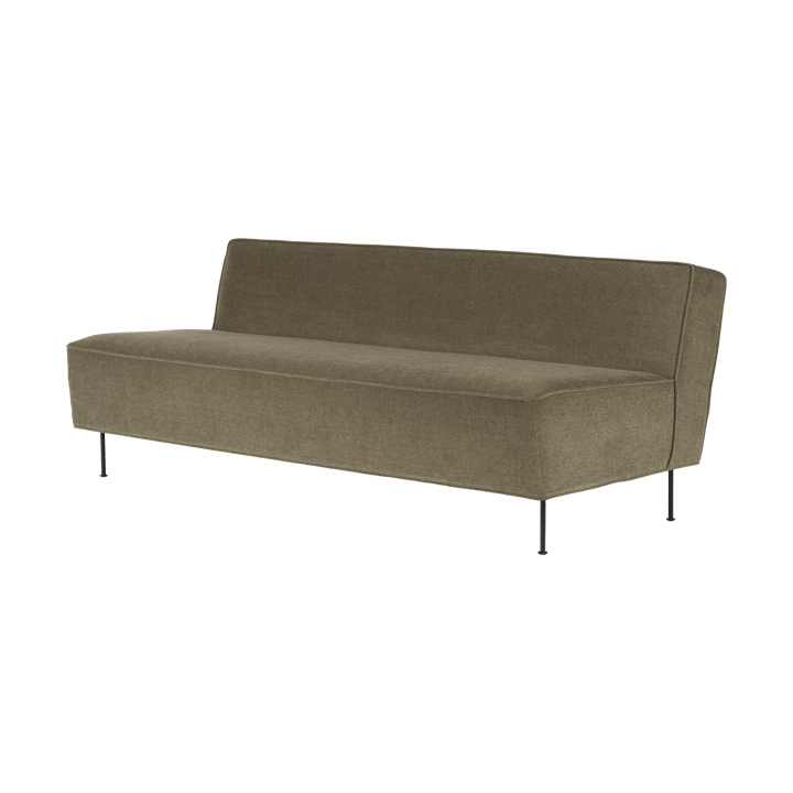 Canapé Modern Line 180x83x70 cm - Belsuede special FR 002-black - GUBI