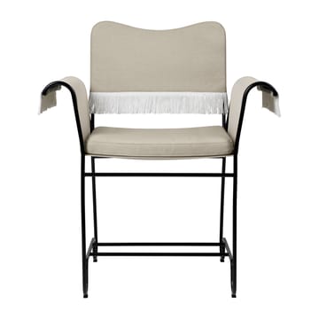 Chaise à accoudoirs Tropique avec franges - Black-Leslie 12 - GUBI