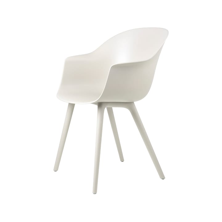 Chaise Bat Dining Outdoor - alabaster white - GUBI