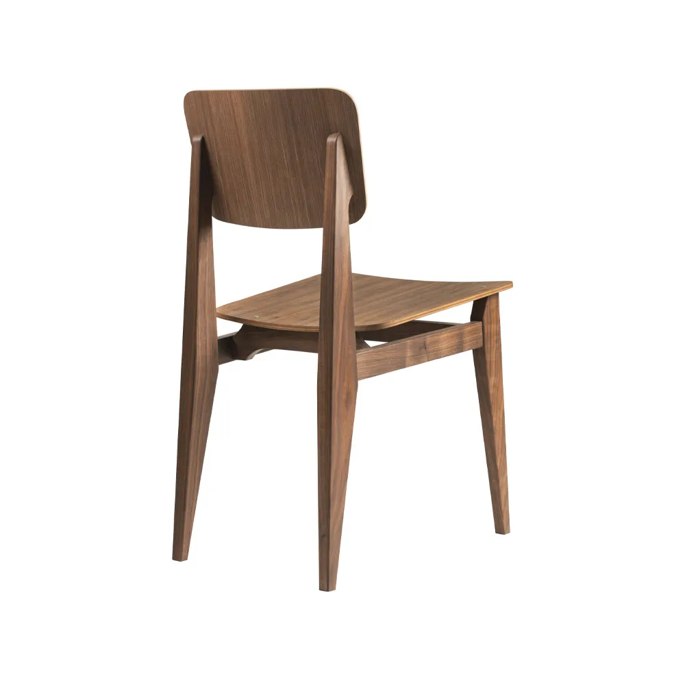 Chaise C-Chair, american walnut GUBI
